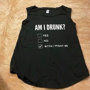 Am I drunk? Tank top